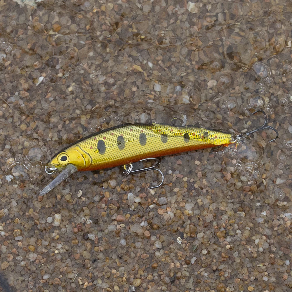 

1pc 90mm 13.6g sinking hard fishing lure wobblers artficial bionic professional 3D-eyes plastic baits 6colors BESTAC