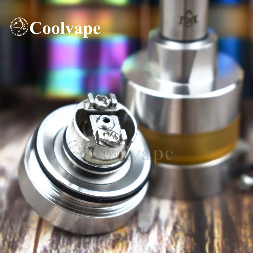 Регулируемый перестраиваемый атомайзер coolvape Kayfun Lite 2019 rta 316ss Pei 22 мм DIY vs prime Nite DLC RTA