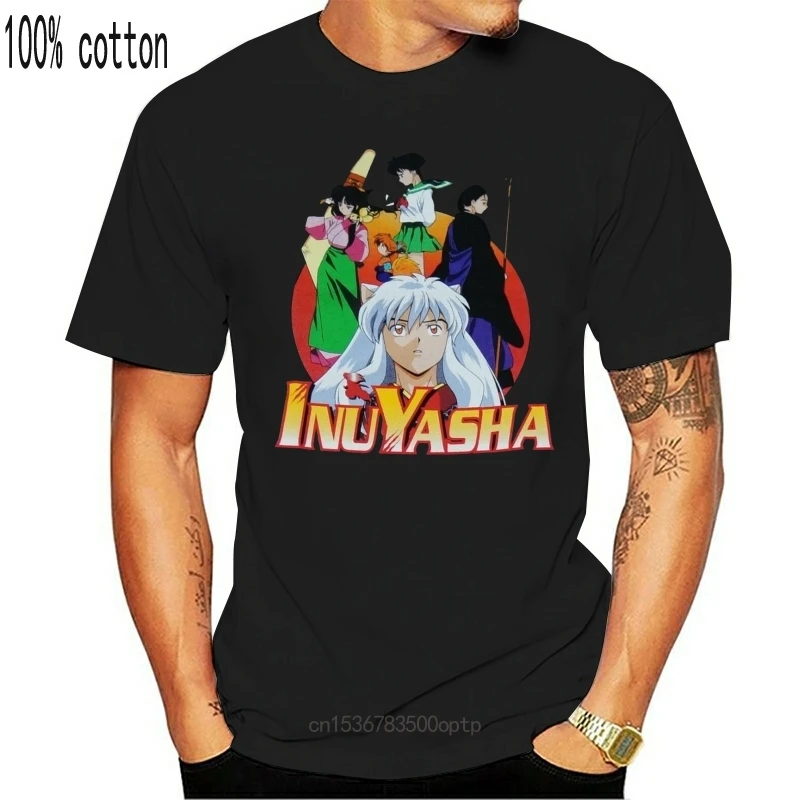 

New Inuyasha Group Anime Officially Licensed Adult T-Shirt