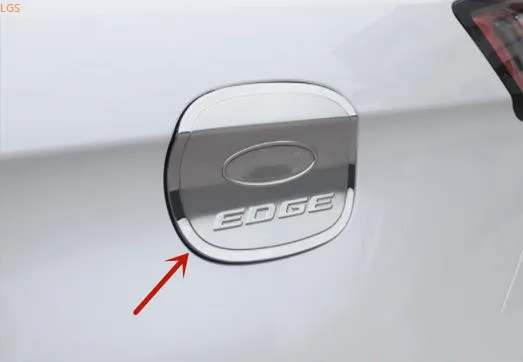For Ford EDGE 2015-2019 High-quality stainless fuel tank cover decoration patch anti-scratch protection car accessories