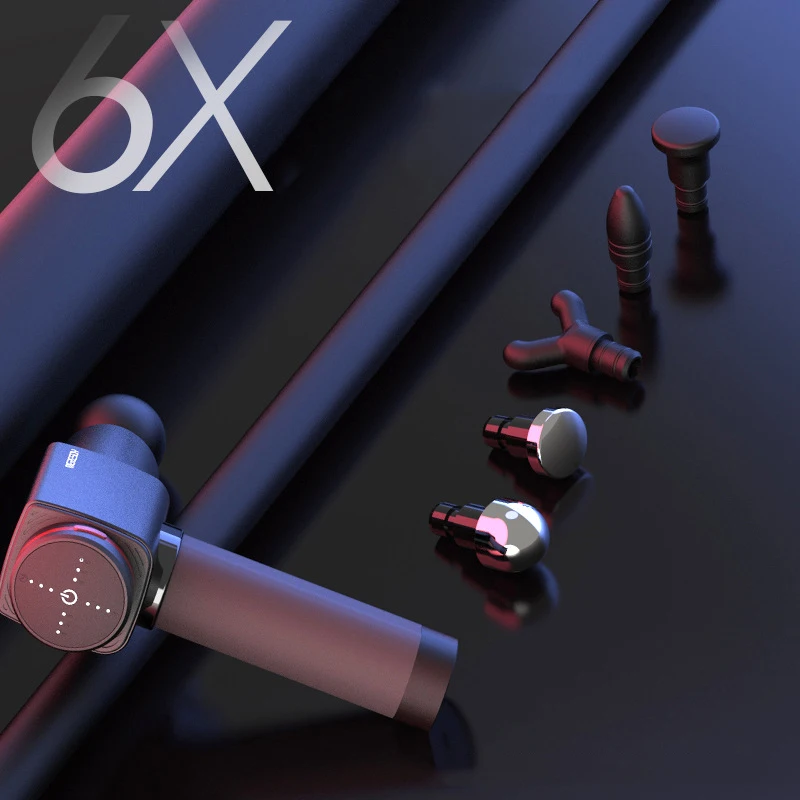 Многофункциональный расслабляющий массажер для массажа мышц массажный пистолет