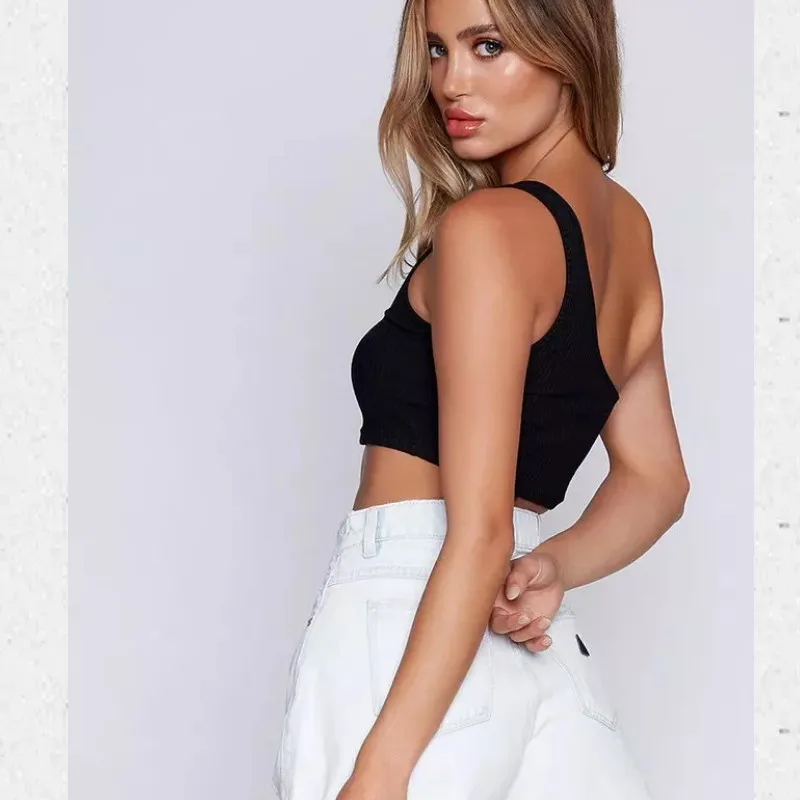 Женский укороченный топ на одно плечо сексуальный облегающий топ-бюстье