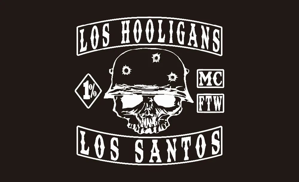 

Флаг llos santos 90x150 см