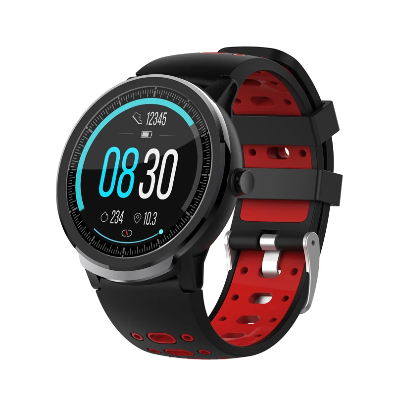 red SENBONO S10pro полный сенсорный смарт часы для мужчин женщин спортивные часы монитор сердечного ритма во время сна Браслет Smartwatch для IOS Android телефон - Цвет: red