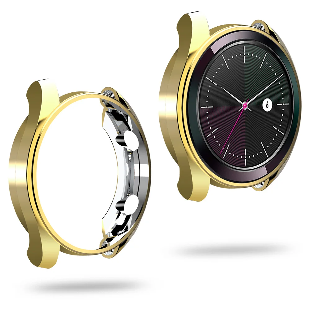Легкий тонкий чехол для huawei Watch GT 2/1 42 мм 46 мм Защитная крышка элегантный/Активный/спортивный/Модный мягкий бампер аксессуары