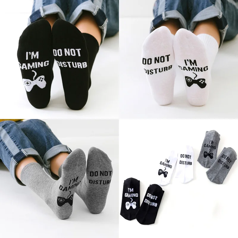 Хлопковые носки унисекс с надписью смешные Веселые в стиле хип хоп для