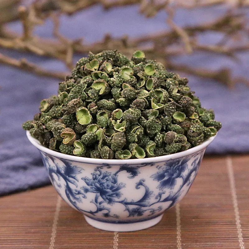 Съедобный натуральный сушеный Сычуань зеленый перец и китайский колючий