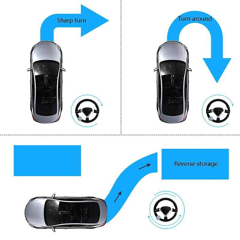 

Leeioo Universal Car Truck Steering Wheel Spinner Power Handle Knob Booster