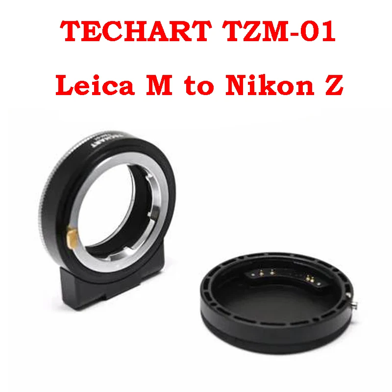 

Techart TZM-01 AF Adapter ring Lens adapter for Leica M Lens to Nikon Z mount Cameras Z5 Z6 Z7 Z50 Z6II Z7II