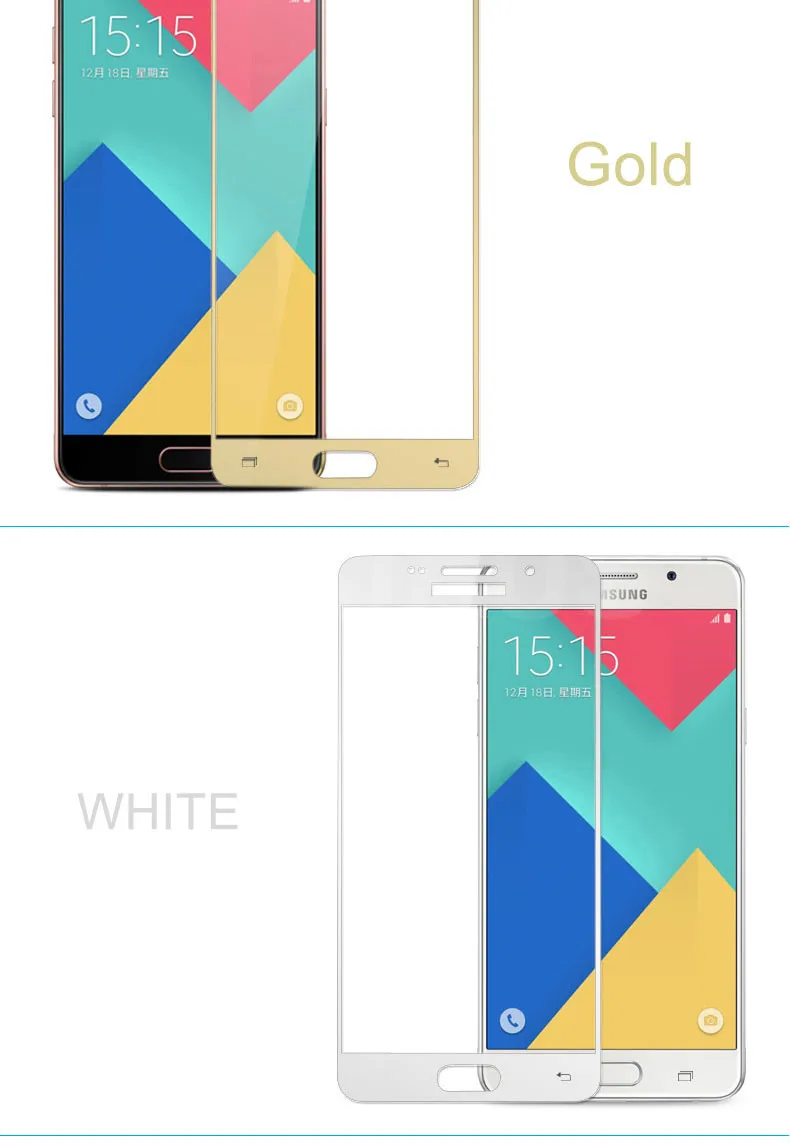 9D защитное стекло на Samsung Galaxy A3 A5 A7 J3 J5 J7 S7 полное покрытие закаленное защитное стекло для экрана