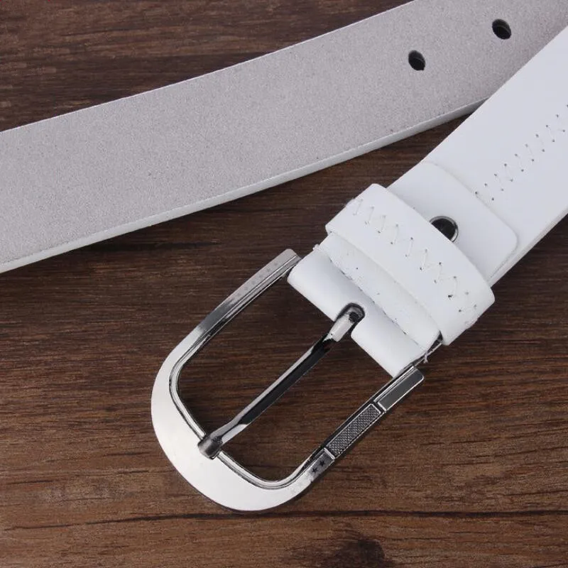 

New retro men belt fashion classice New Designer Men Waist Belt Casual Pin Metal Buckle Belt Waistbands Strap Belts