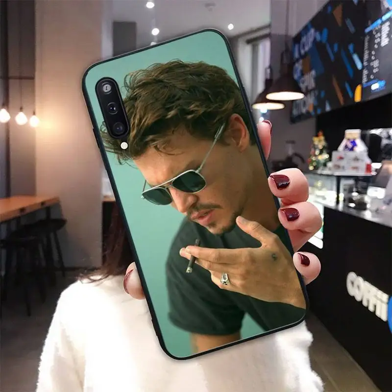 Yinuoda Johnny Deep black soft phone case cover for Samsung galaxy M 30S A6 A7 2017 2018 A10 A20 E A30S A40 A50 A70 A80 funda | Мобильные