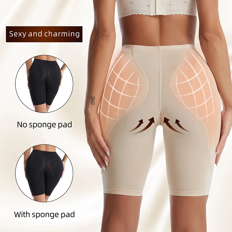 Butt Lifter Hip Enhancer Padded Shapers Control Panties Hip Pads Panty Seamless Push Up Buttock Shapewear Women Dress Underpant