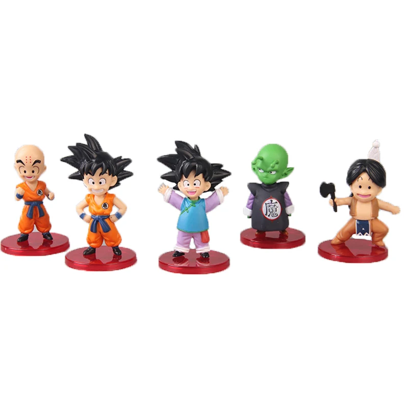 

13Pcs/Set Figures Son Gohan Goten Trunks Bulma Pan Chichi Piccolo Anime Model Toys PVC Action Figure set