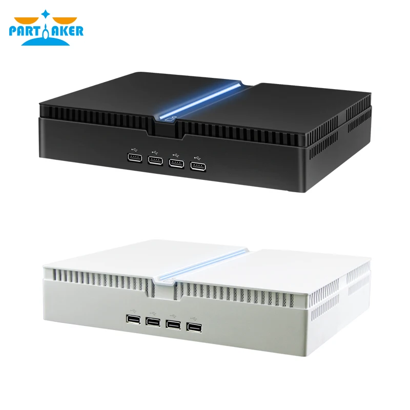 Мини-ПК 4K игровой компьютер с Intel I9-9900KF i7-9700KF i5 9600KF GTX 1060 GDDR5 Восьмиядерный 2 * DDR4 Windows