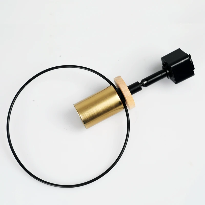 Скандинавская трековая лампа s винтажная кольцевая направляющая Macaron комнатное