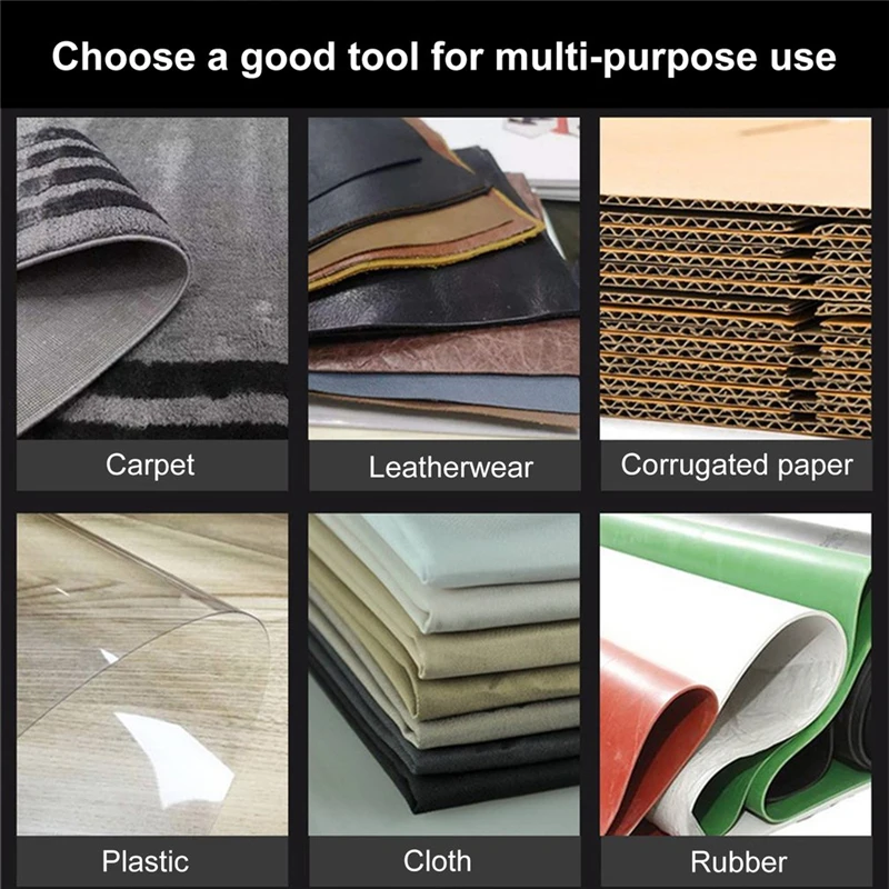 20 Вт Электрический ножницы беспроводные W/ 2 лезвия/коробка ручная швейная ткань с