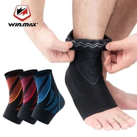 ankle compression brace knitted elastic support sleeve for injuries recovery pain relief plantar fasciitis foot socks