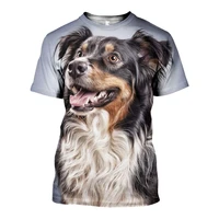dog bernese mountain mens t shirt love animal 3d printed unisex animals summer cool top streetwear tees t shirt dropship