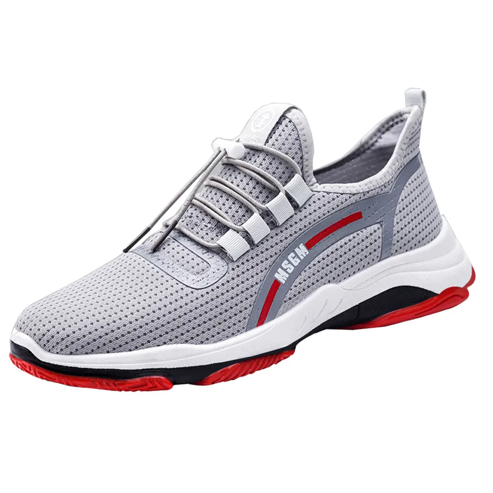 

"Удобная мужская повседневная обувь, мужские весенне-осенние легкие дышащие мужские сетчатые кроссовки, износостойкая обувь типа Fit"