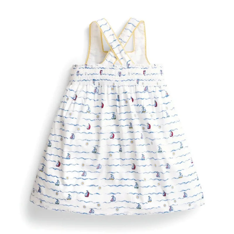 Little maven 2-7Years Лето Новорожденных Девочек Платье Животных Аппликация Новое Платье Малыша Хлопок Дети Дети Топы Тис Одежда для Девочек - Цвет: S0706 same picture