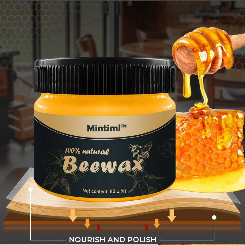 Деревянная приправа Beewax органический натуральный чистый цвет воск для ухода