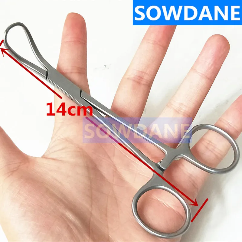 1 pcs Forcep 14cm 22 шт./компл. Высокое качество Стоматологическая посадки комплект набор для зубного импланта для инструментов из нержавеющей стали стоматолог хирургический инструмент с полотенце с отверстием - Цвет: 1 pcs Forcep 14cm
