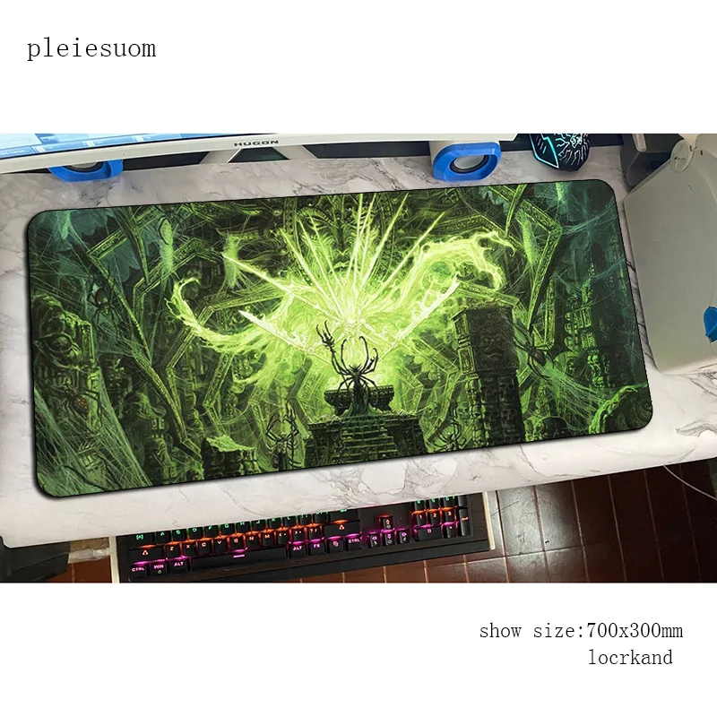 

Creature Dark mouse pad gamer 800x300x3mm large notbook mouse mat gaming mousepad HD print mouse PC desk High-end padmouse mats