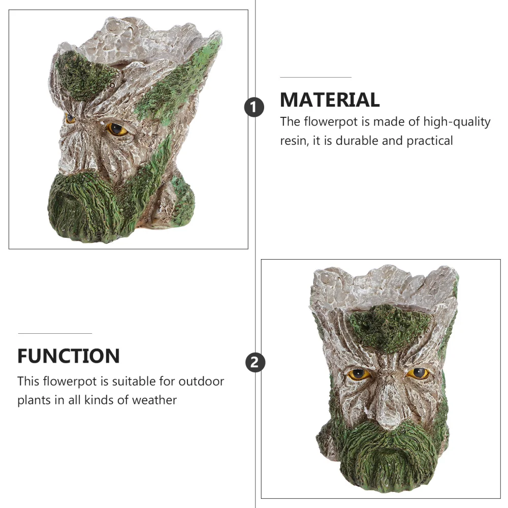 

1Pc Natural Chic Plants Pot Gardening Succulent Plant Home Decor Green