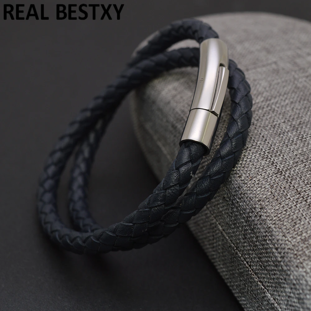 5 шт./лот браслеты из натуральной кожи с логотипом на заказ для мужчин и женщин