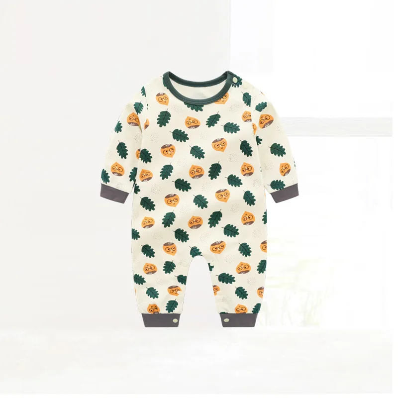 

ZWY1390 Newborn Baby boy Romper Set 3-24M Baby girl Jumpsuit Clothes Cotton Infants Warm Clothing High Quality Sleepsuit