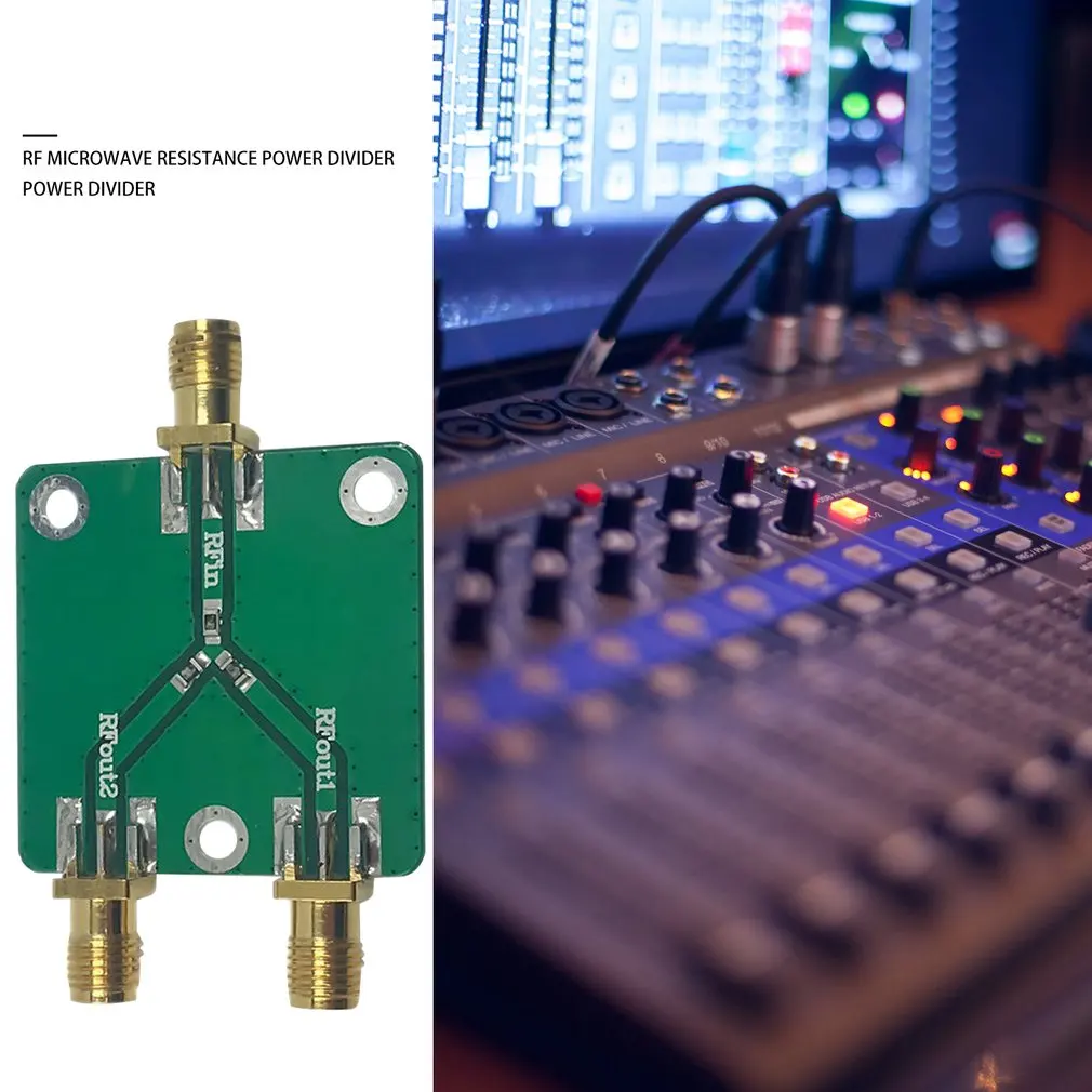Радиочастотный разветвитель питания с сопротивлением от 1 до 2 комбинер SMA DC-5GHz