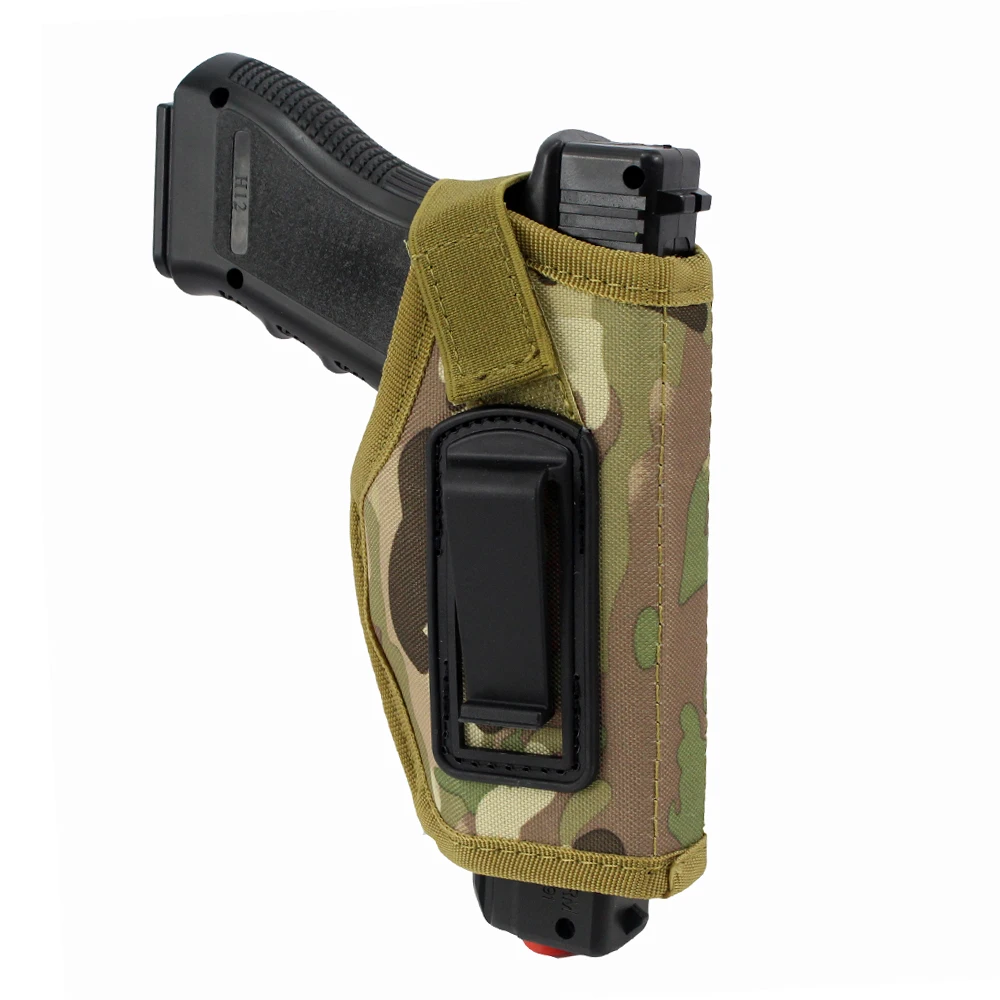 CP Camo Кобура пистолета для скрытого ношения IWB внутри поясной кобуры для компактных средних пистолетов - Цвет: CP Camo