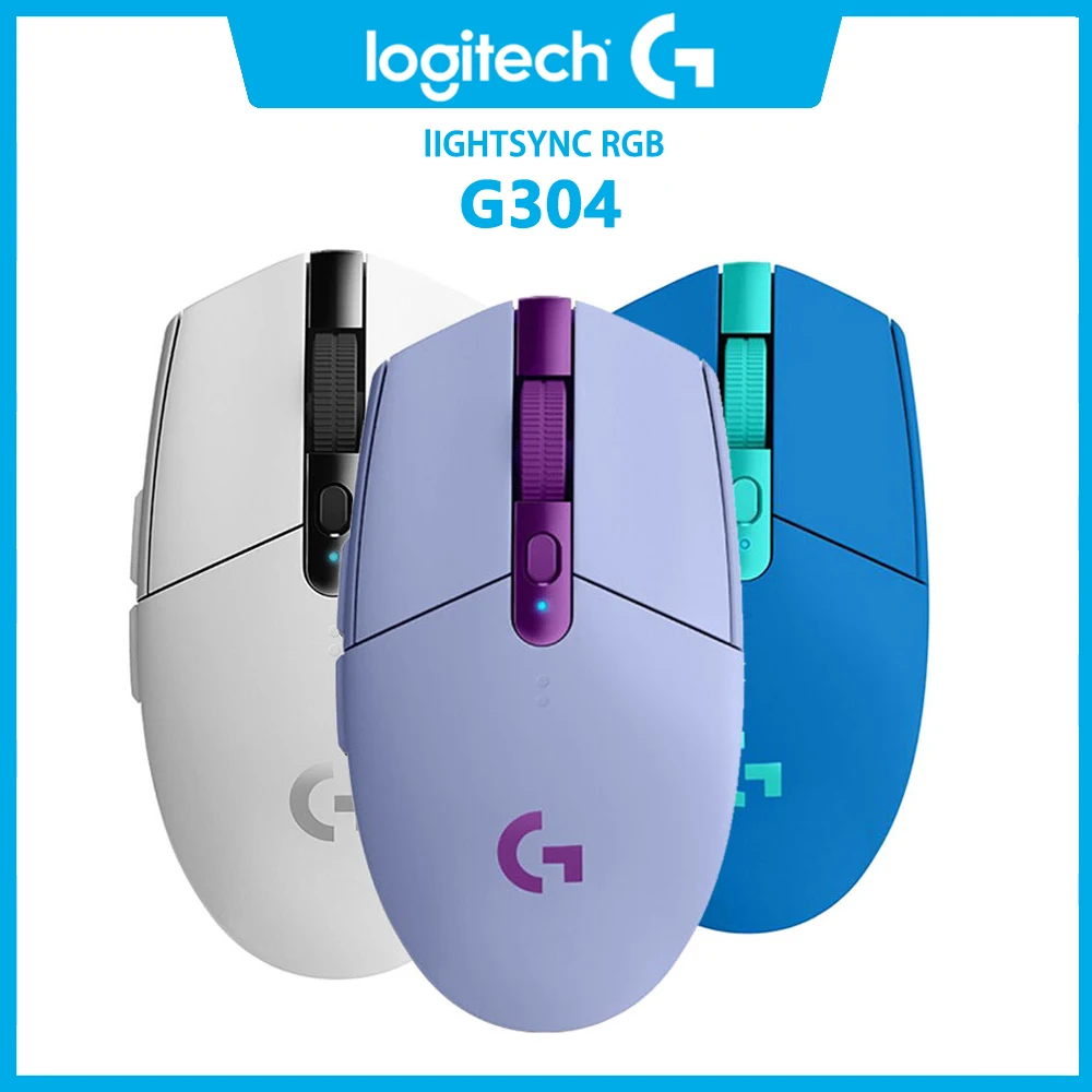 Мышь Logitech G304 G305 Беспроводная с 6 программируемыми кнопками USB беспроводная мышь