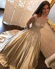 Новинка 2020, дизайнерское свадебное платье с аппликацией для женщин, кружевное свадебное платье с открытыми плечами для вечерние ринки, выпускного вечера, настраиваемое