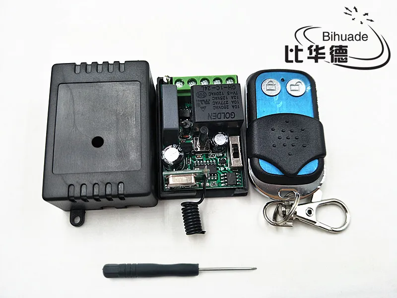 1-канальный радиочастотный беспроводной пульт дистанционного управления