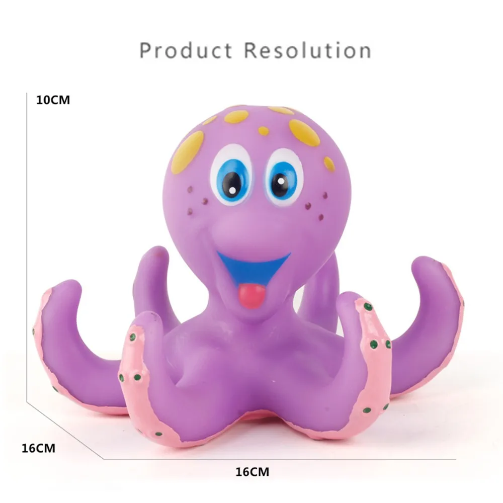 1 шт. Осьминог игрушка для ванны смешная плавающая вода игрушки Ванна купания