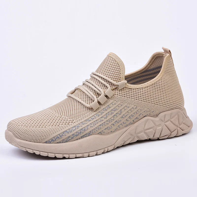 SALUDAS Men Running Shoes Breathable Sports Shoes Men Fashion Flying Woven Men Shoes Men'S Mesh Casual Shoes Men'S Sneakers