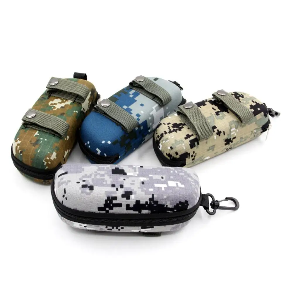 Тактические EVA портативные солнцезащитные очки камуфляжный чехол на молнии