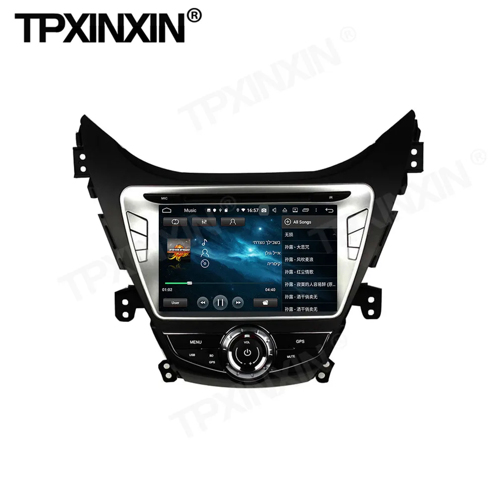 

128G Carplay Car Radio 2 Din Stereo Receiver Android 10 For Hyundai Elantra 2014 2015 2016 GPS Navigation Player Audio Head Unit