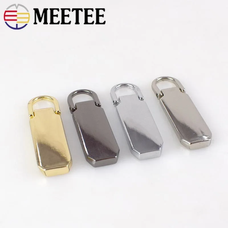Meetee 5 шт. съемный металлический молниеносный съемник для # слайдеры на молнии