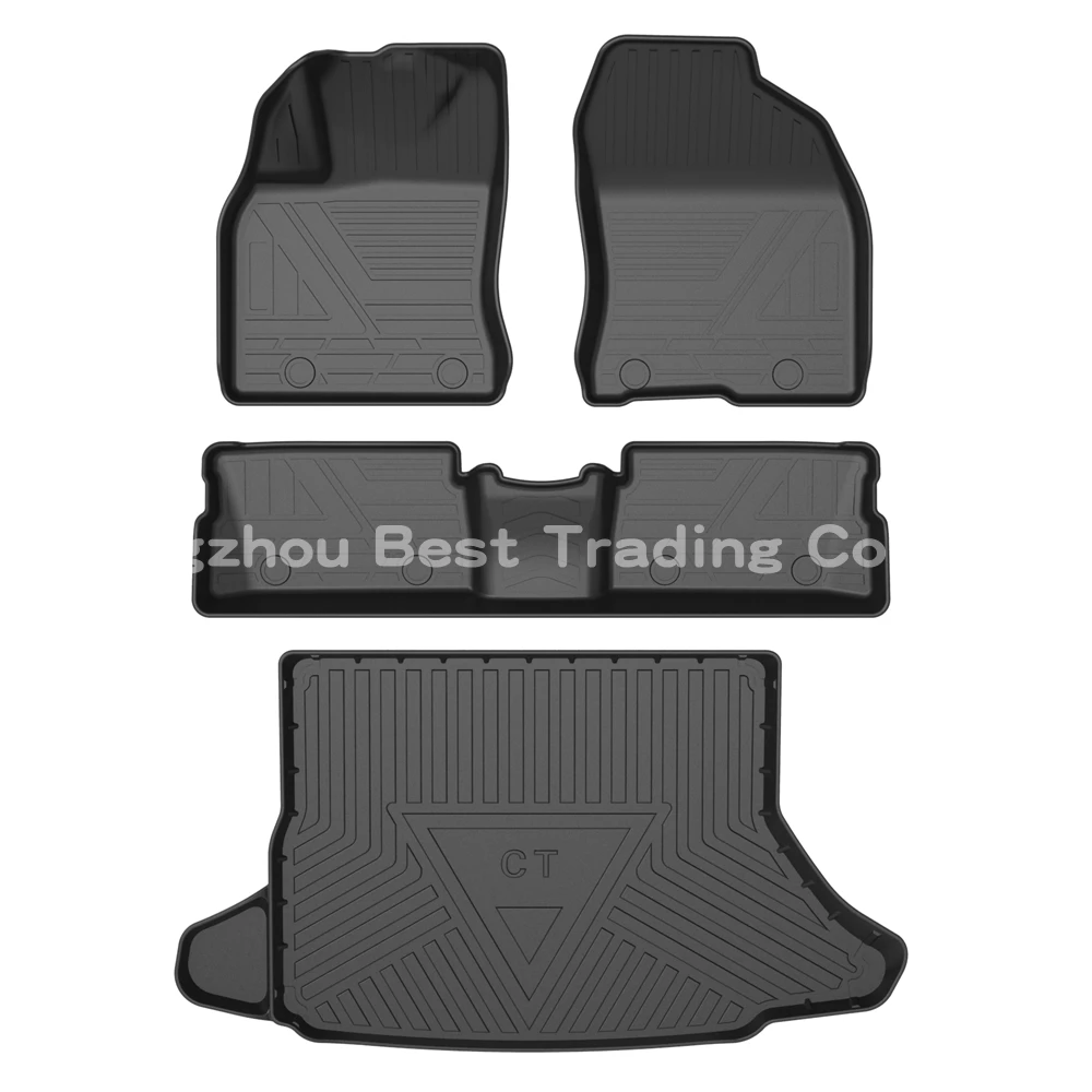 

TPE Car Floor Mat Trunk mat For Lexus CT 2010-2017 Cars Accessories Styling Rubber Foot pad footpad