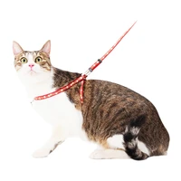 pet bell collar safety dog leash cat rope cats chest back outdoor with bells chain cat collar pet kitten accessories aa60qy