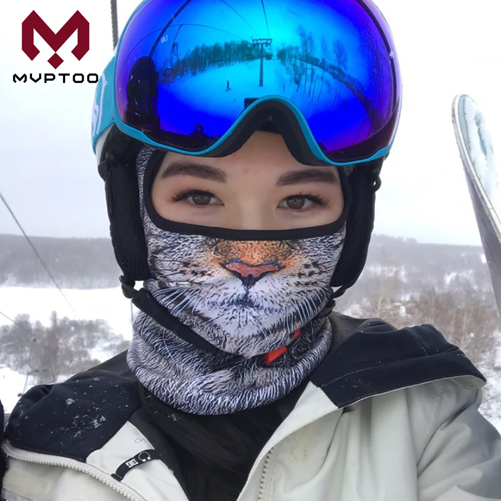 3D животные Балаклава мотоциклетная маска для лица кошки шапки собак