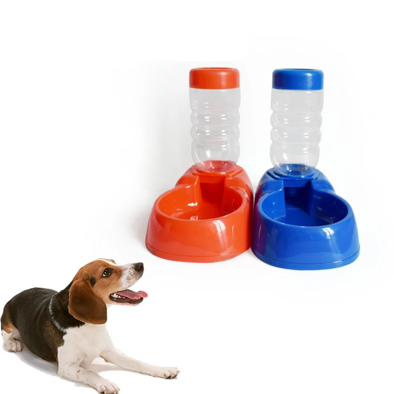 

Dog Feeder Pet Automatic Drinking Fountains Cat Water Bowl Puppy Water Bottle Chihuahua Food Container Teddy Accessories Dishes