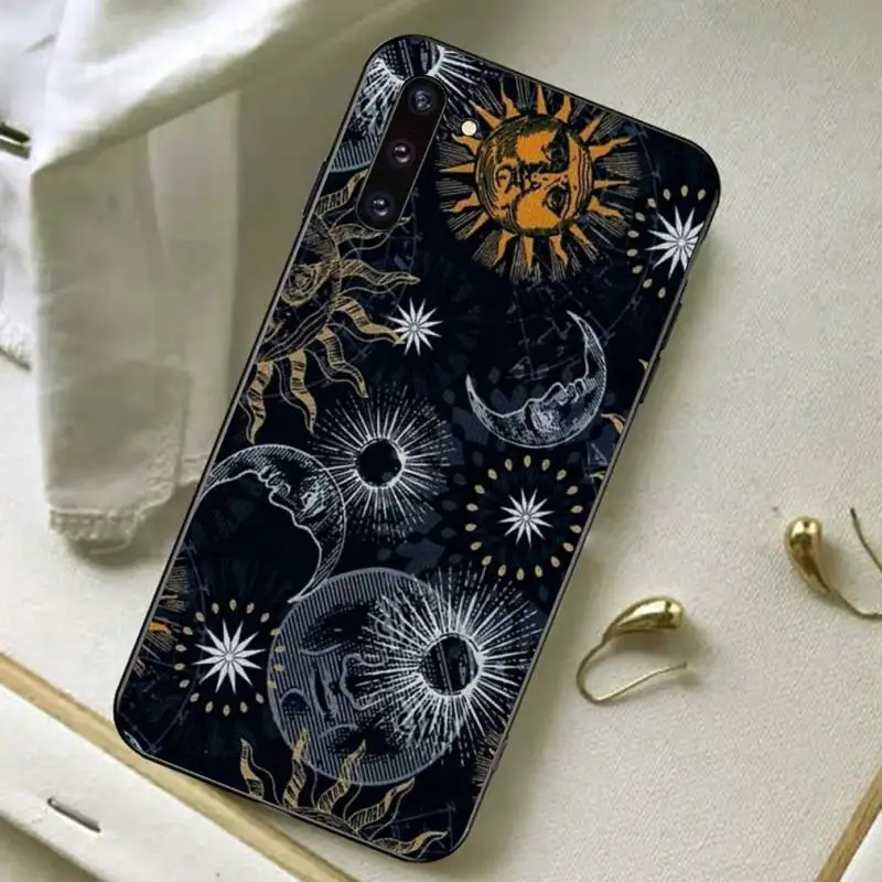 TOPLBPCS ведьмы Луна Таро тайна Тотем оболочки телефона чехол для Samsung note 3 4 5 7 8 9 10 10pro