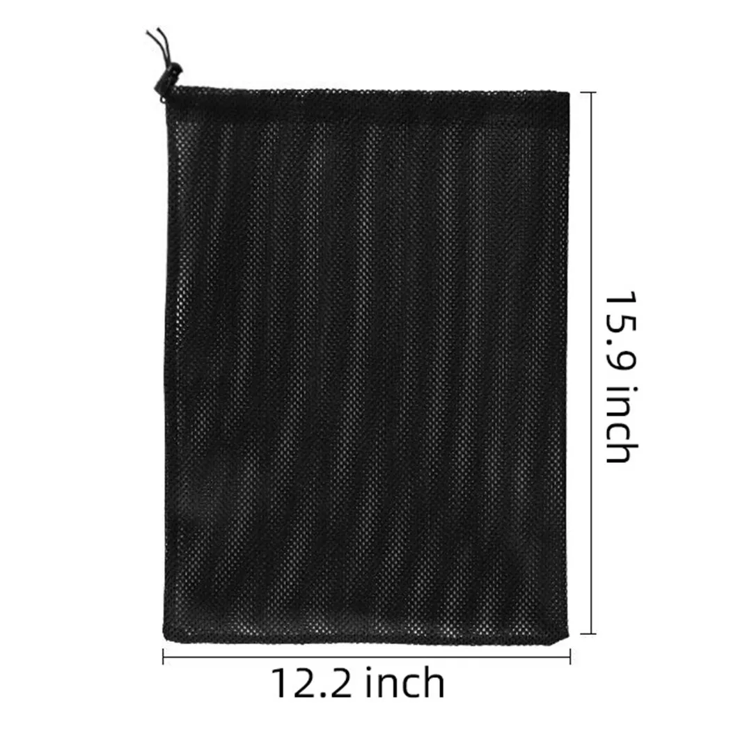

Black Water Pump Filter Nets Drawstring Filter Bag Mesh Pond Pump Replace