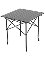 outdoor large size folding table portable sustainable waterproof easy clean camping table 58x58x57cm