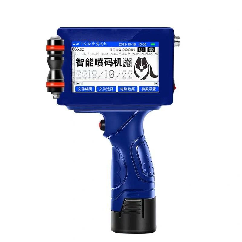 12 7 мм ручной струйный принтер этикетки термопринтер срок годности истекает Дата