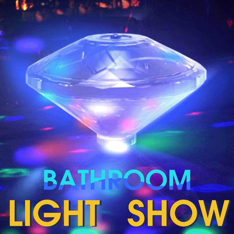 Плавающий подводный светильник RGB погружной светодиодный диско вечерние